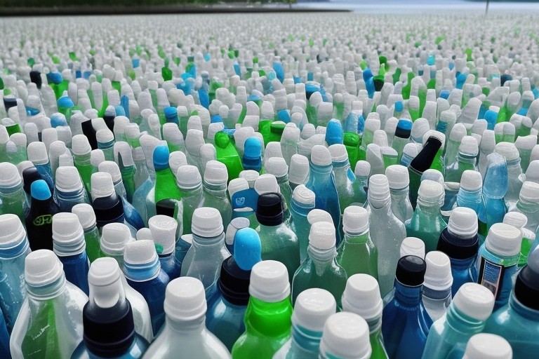 mikroplastiki w butelkach z wodą