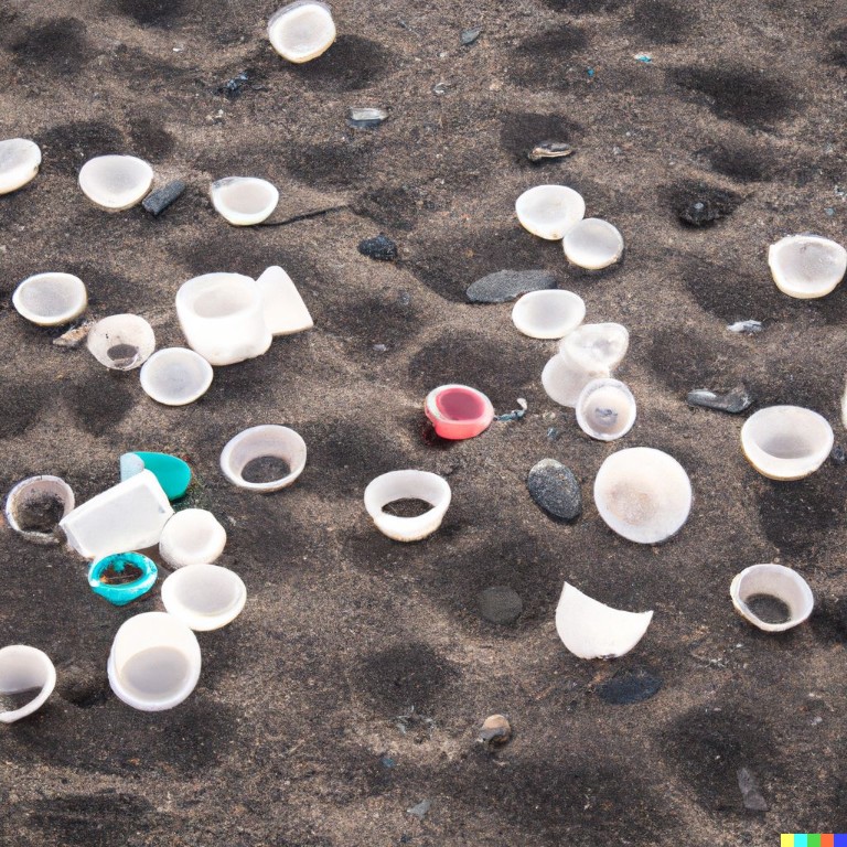 plastiki na plaży